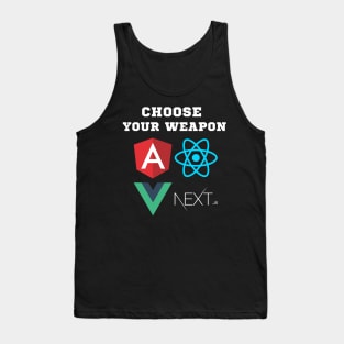 Choose your JavaScript framework Tank Top